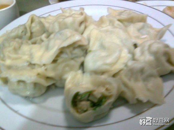 白菜豆腐水饺