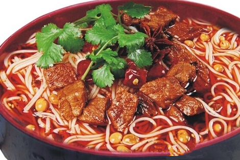 香辣牛肉米线4_副本
