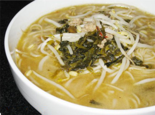 酸菜肉末米线1_副本