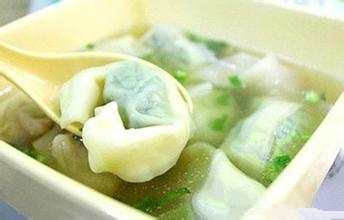 韭菜猪肉馄饨1_副本