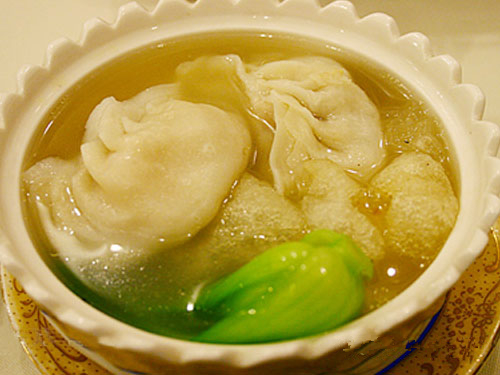 小白菜鸡蛋馄饨_副本